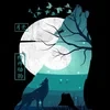 Wolf that miss his Moon