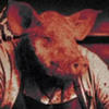 Hungriges schwein