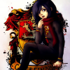 Rouge et or